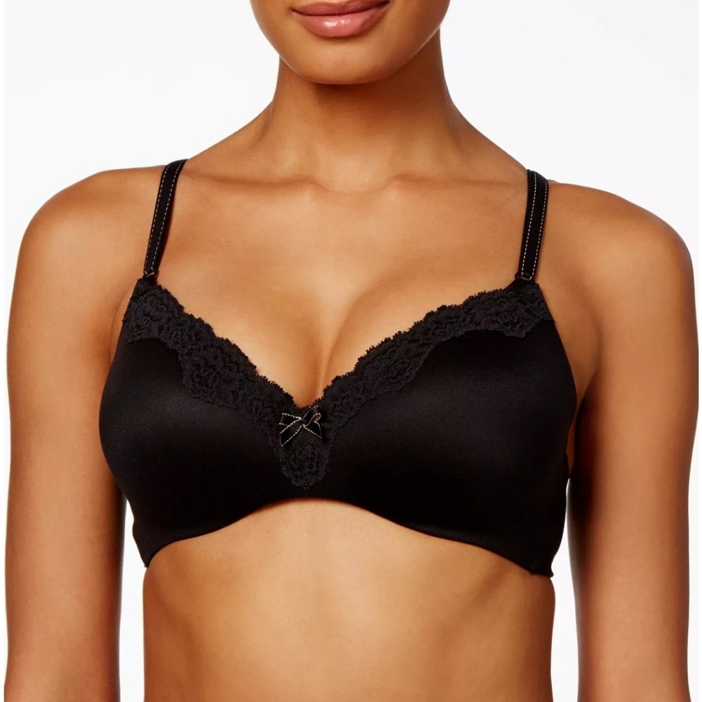 Maidenform 34C BLACK - Comfort Devotion Extra Coverage Shaping Lift Wireless Bra - Picture 9 of 9